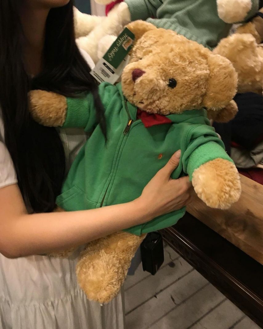 최예빈 insta 곰돌이 인형 모자 펜던트1_9.jpg