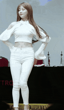    백바지 뽀얀 주은