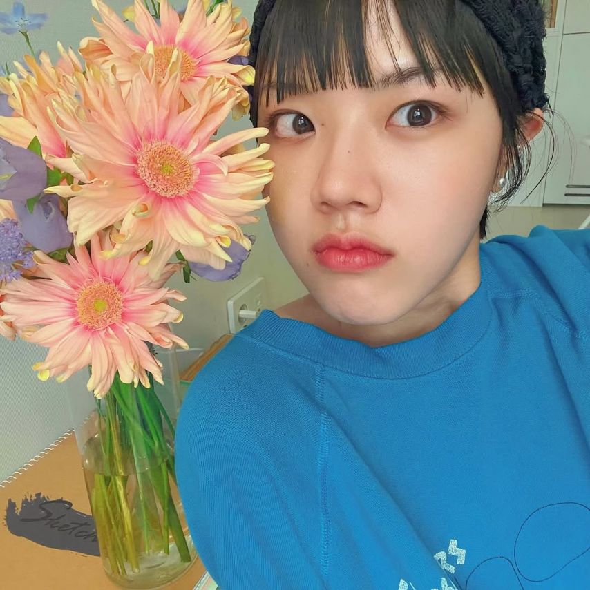 김향기 ig 저 세상 필터 so spring! 지혜를 주시오!1_1.jpg