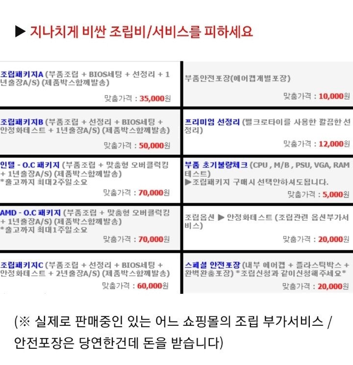 컴퓨터 구매할 때 도움이 되는 정보들