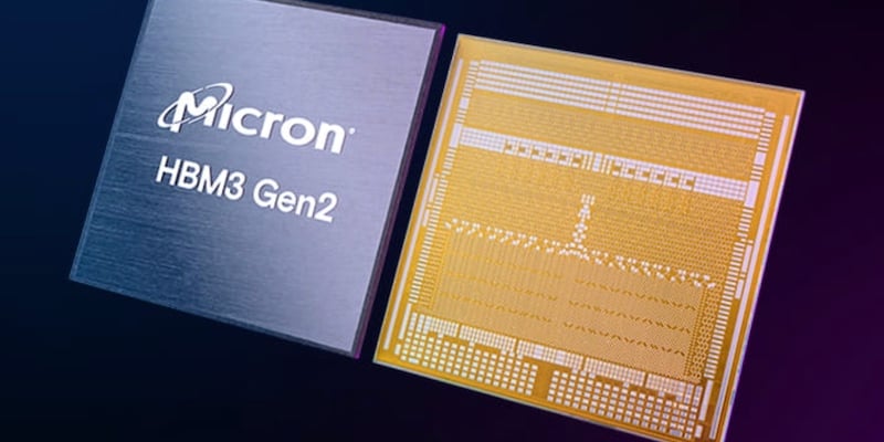 Micron의 HBM3 Gen2 메모리 다이