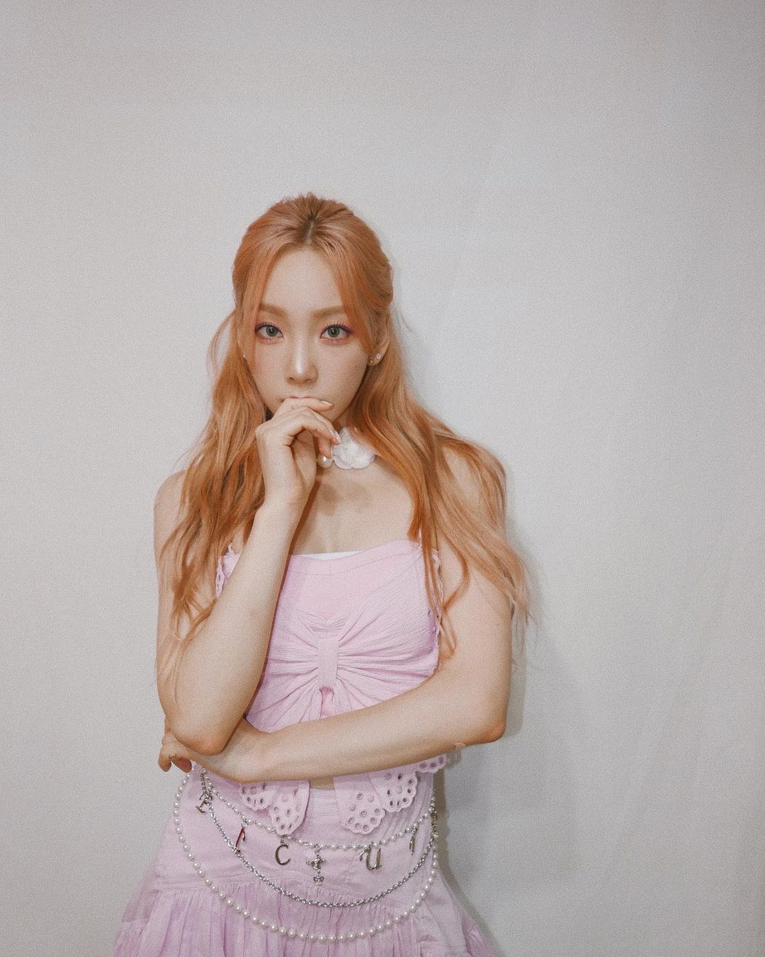 핑크핑크한 태연 - 꾸르
