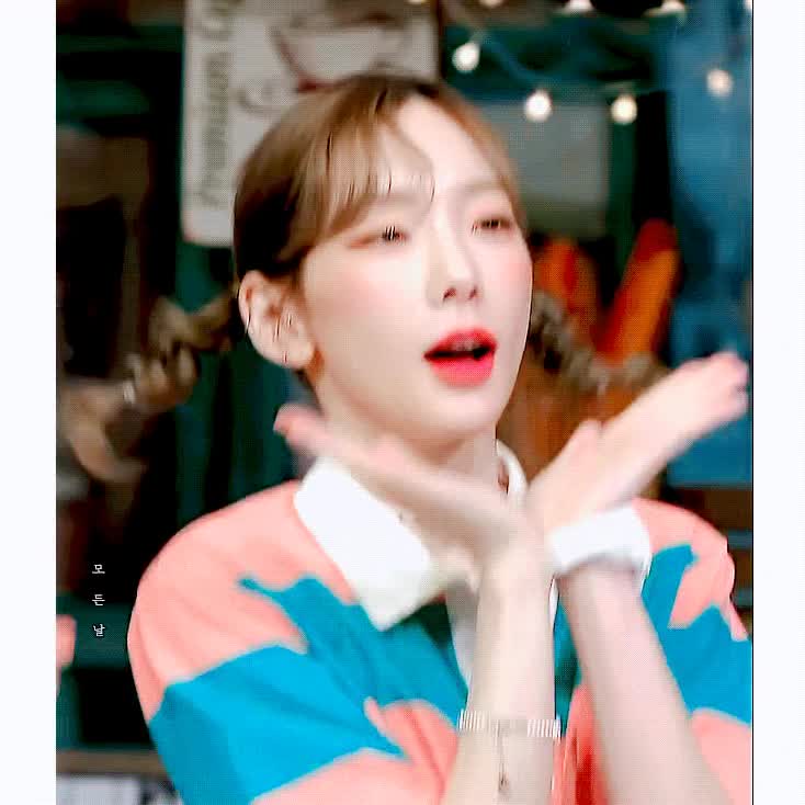 놀토 덤덤 태연 1.gif