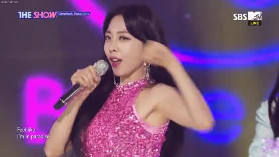 브레이브걸스 왕눈좌 은지 짤털이 - 꾸르