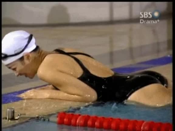 20년 전, 김민정 수영복