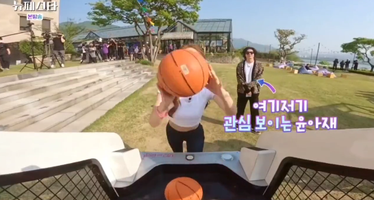 농구로 윤도현 가볍게 털어버리는 러블리즈 이미주 2.png
