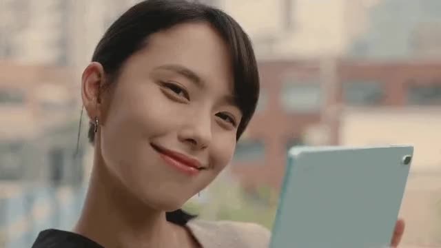 갤럭시 탭7 광고모델 배우 고은영 - 꾸르