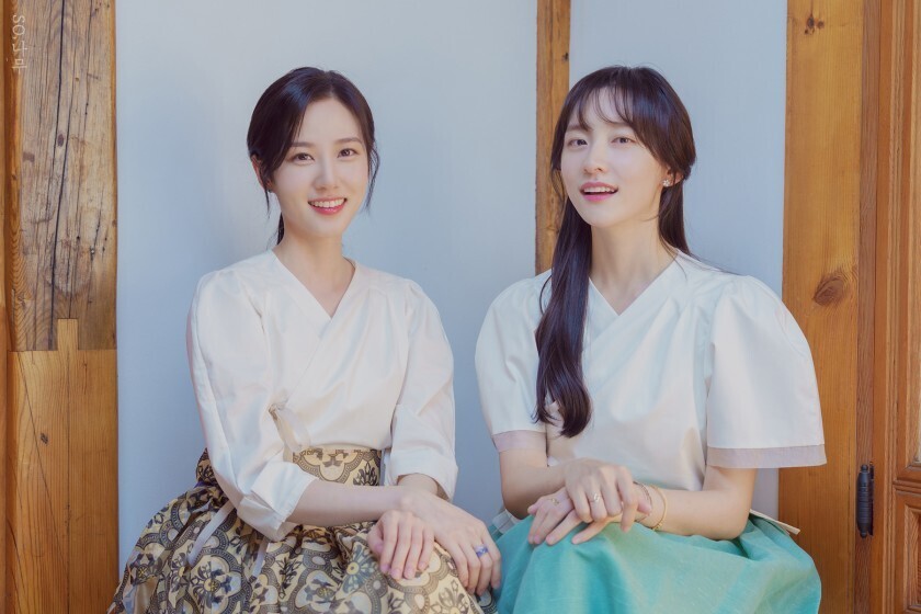 박은빈 X 박지현 한복 화보 - 꾸르