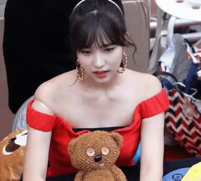 인형이 좋은 트와이스 미나 3.gif