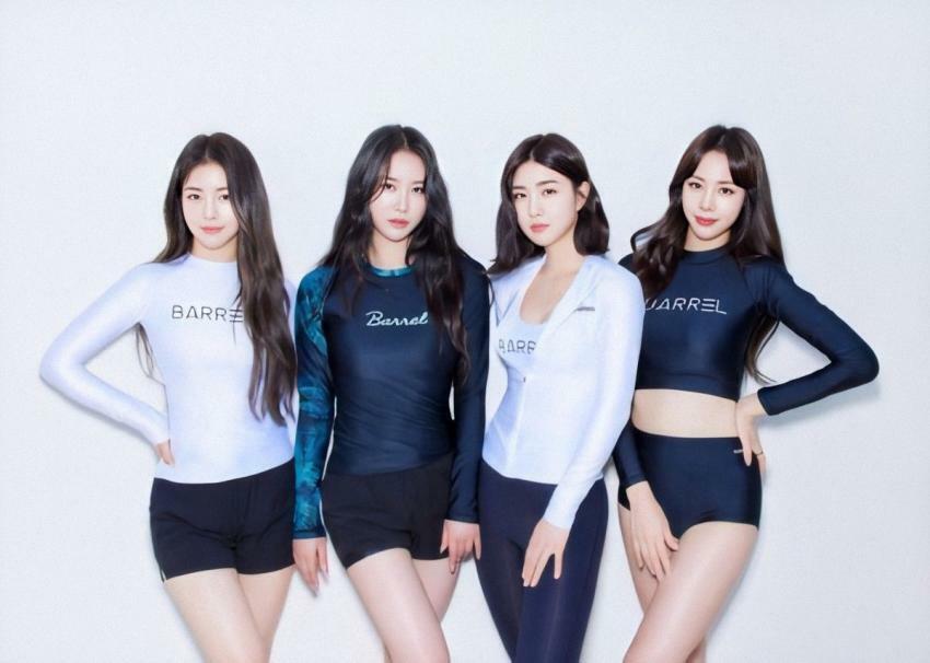 브레이브걸스 배럴 래쉬가드 화보 - 꾸르
