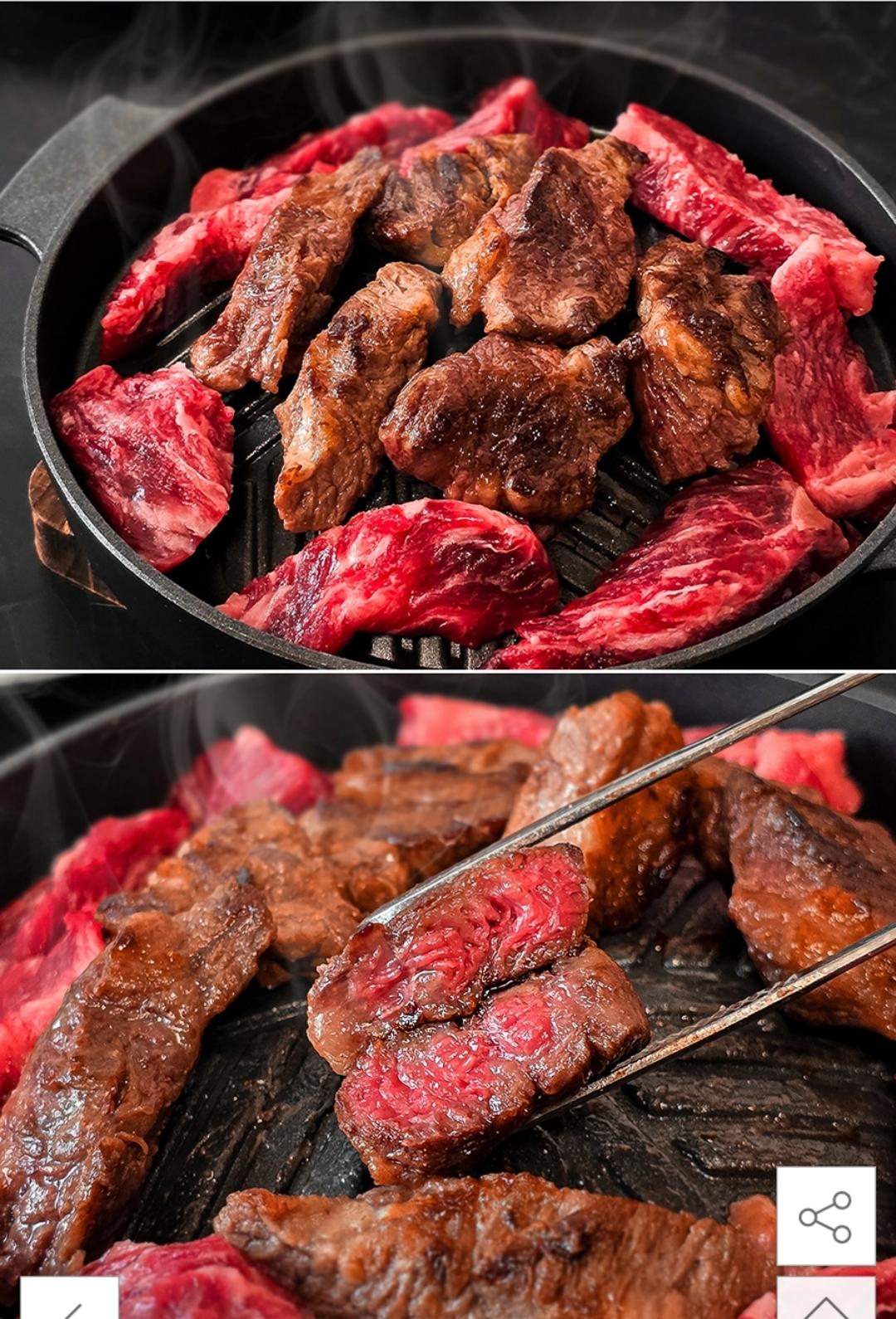 초이스등급 미국산 황제갈비살 1kg (250g x 4팩) (2)