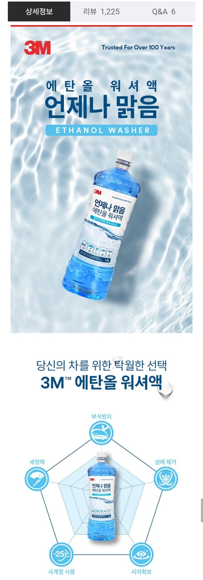 2024-06-25-1030.jpg [네이버] 3M 에탄올 워셔액 1.8L 6개 (14,500원) (무료)