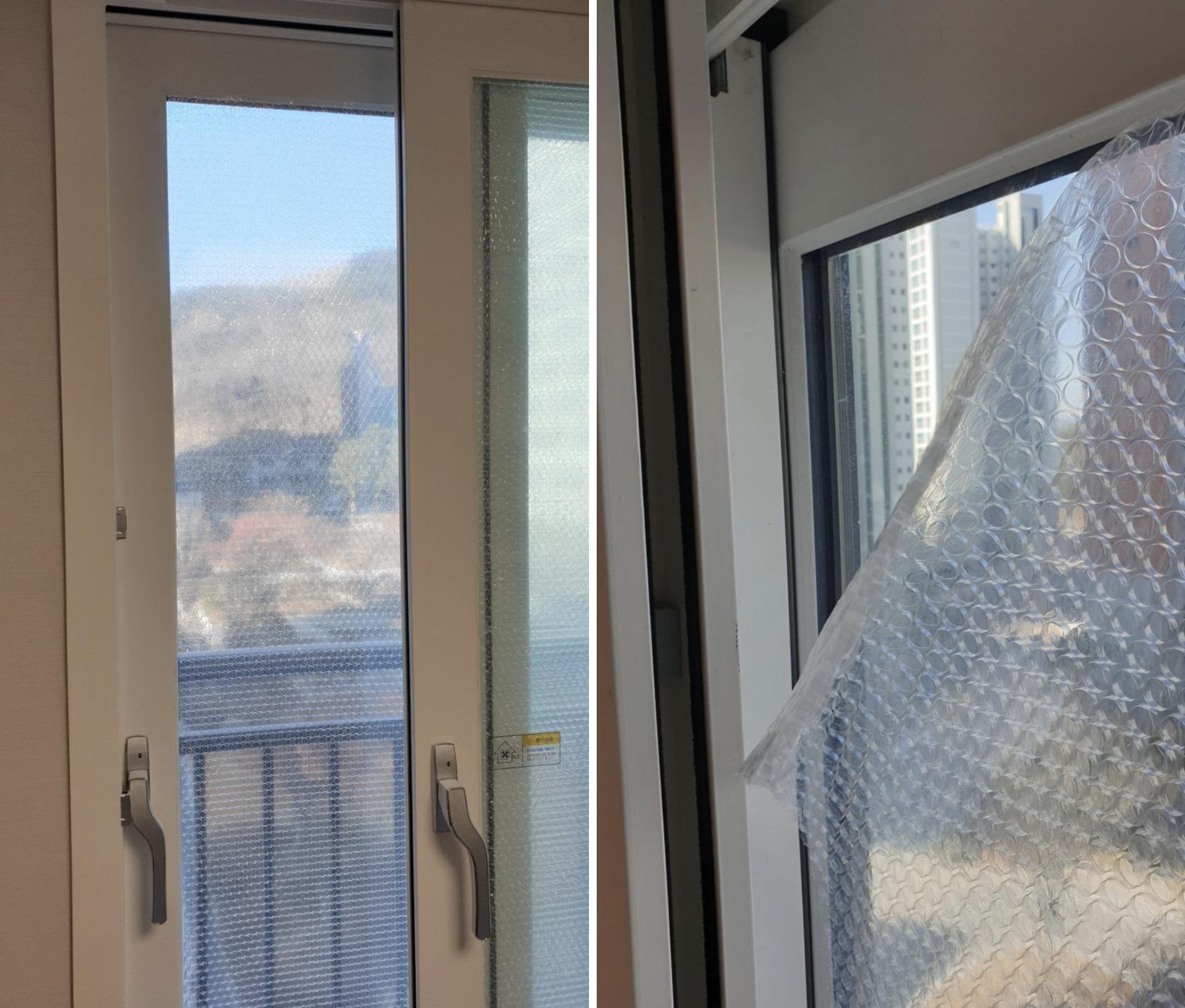 쿠팡) 로페코 다마거시트 혹한기겨울 창문 방한단열필름 투명 54,900원 (무배/실사있음) (2)