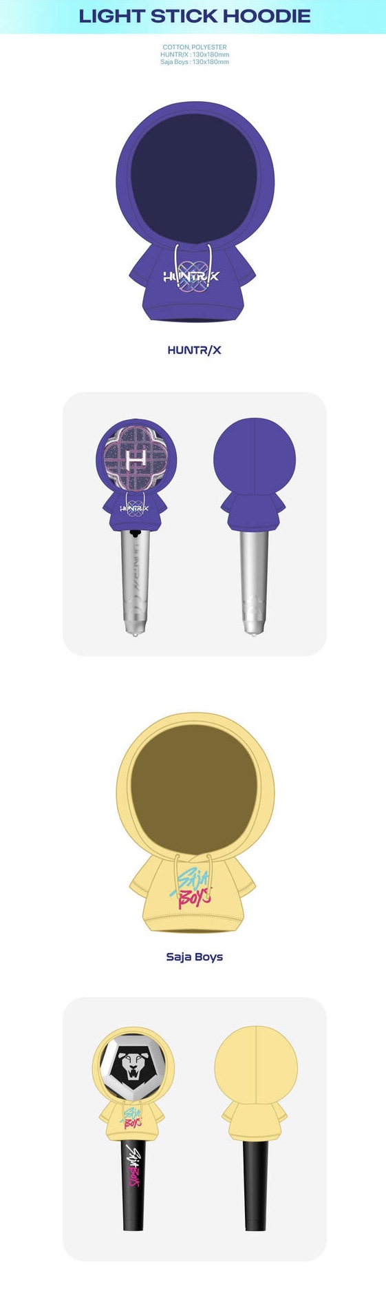 [케이팝 데몬 헌터스] 케데헌 공식 응원봉 및 악세사리 출시 (9)