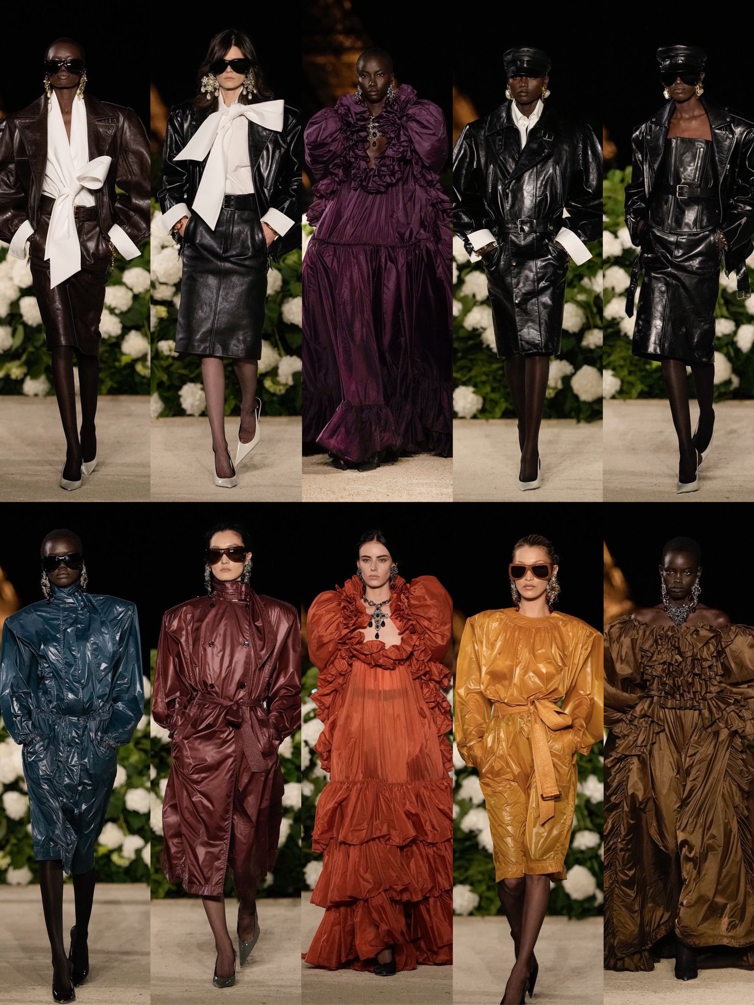 추워보이는 착장 입고 생로랑 패션쇼 참석한 로제 (10)