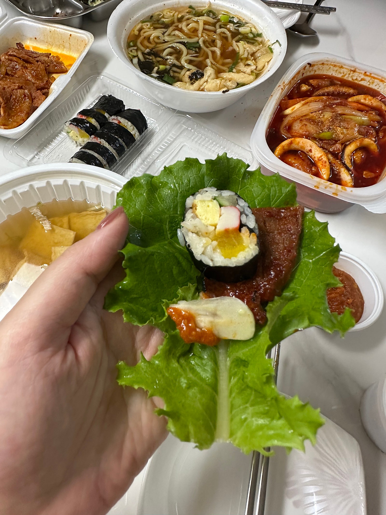 김밥쌈을 아시나요