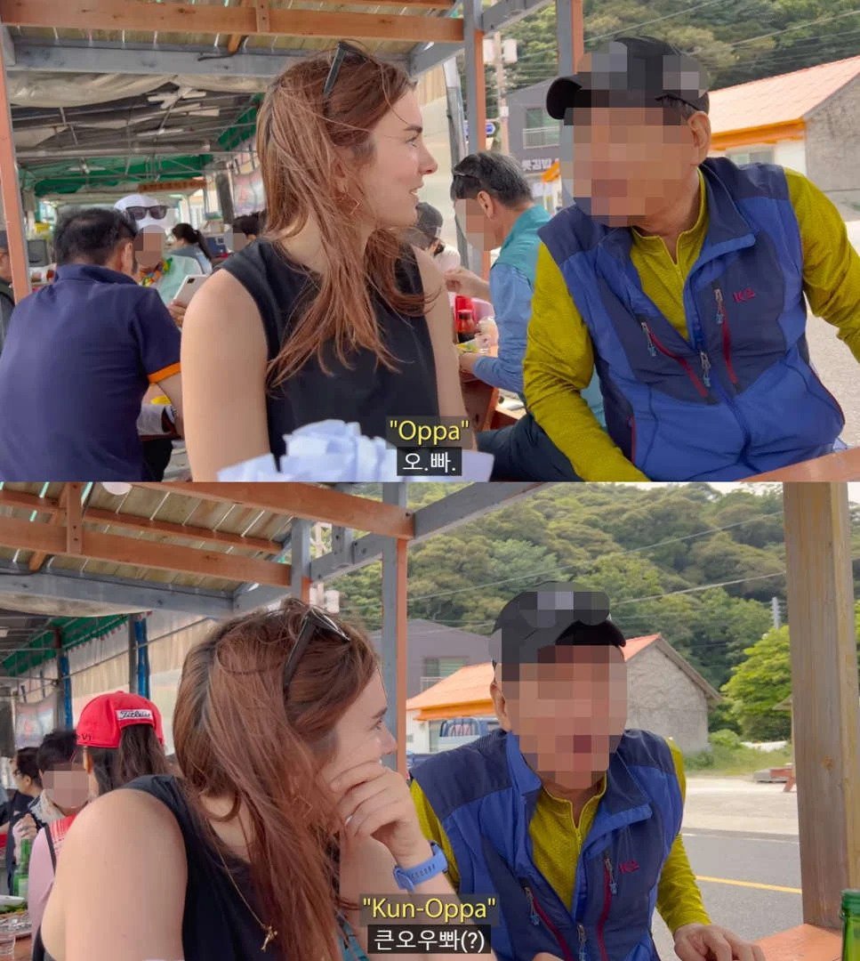 8757621d010d852e1e210dafe4bcbee2-1.jpg "오빠라고 해봐..." 미 여성 유튜버에게 볼 뽀뽀 한 중년 남성
