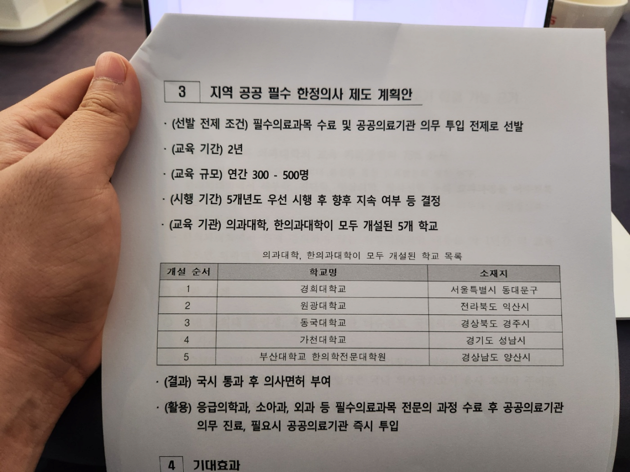 한의사에게 의사 면허 지급 계획 발표 (오늘자)