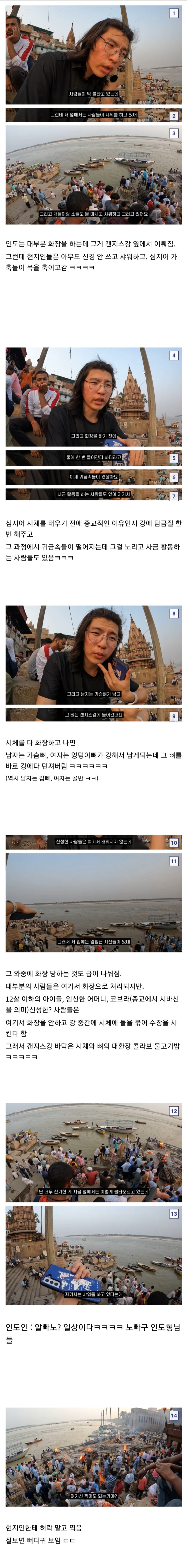 Screenshot_20230612-083925_Chrome.jpg 기안84가 한입 먹은 갠지스강 수질...jpg