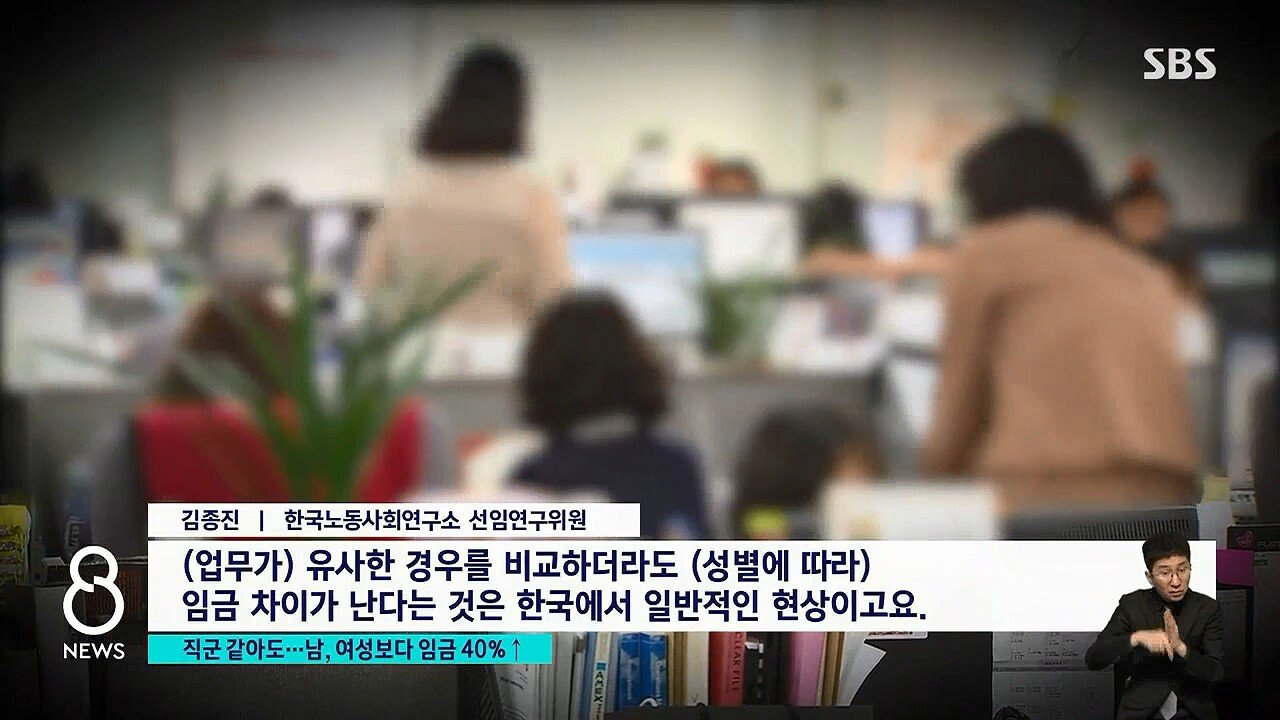 69558DC8-C1B5-413D-9131-0764CF3F410D.png 남녀 연봉차 3000만 원, 주요국 중 꼴지 남녀 연봉차 3000만 원, 주요국 중 꼴지