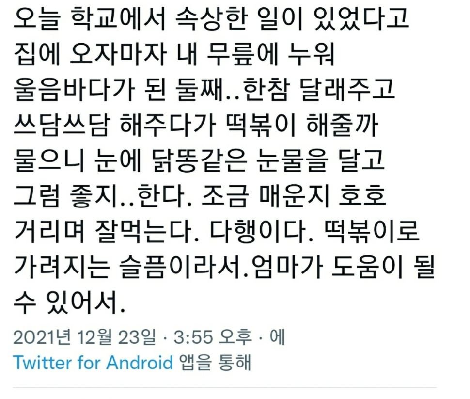 볶이.JPG 다행이다, 떡볶이로 가려지는 슬픔이라서.jpg