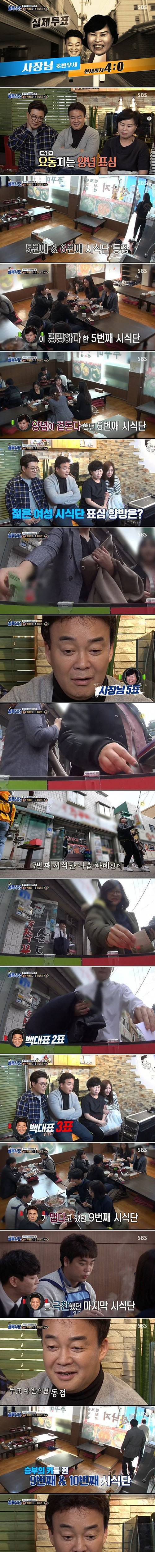 동네입맛 vs 대중입맛