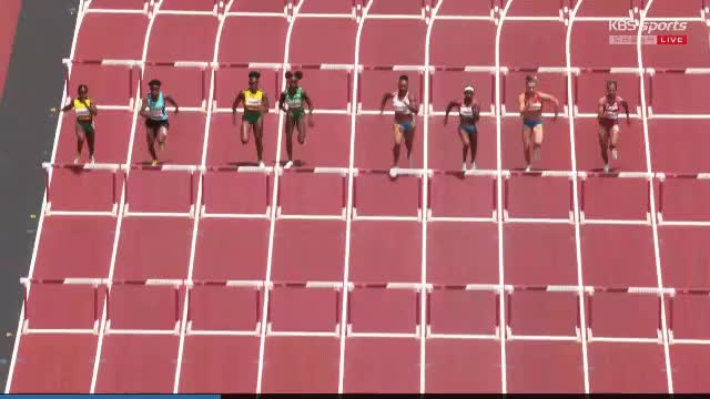여자 허들 100m 금메달 클라스 - 꾸르