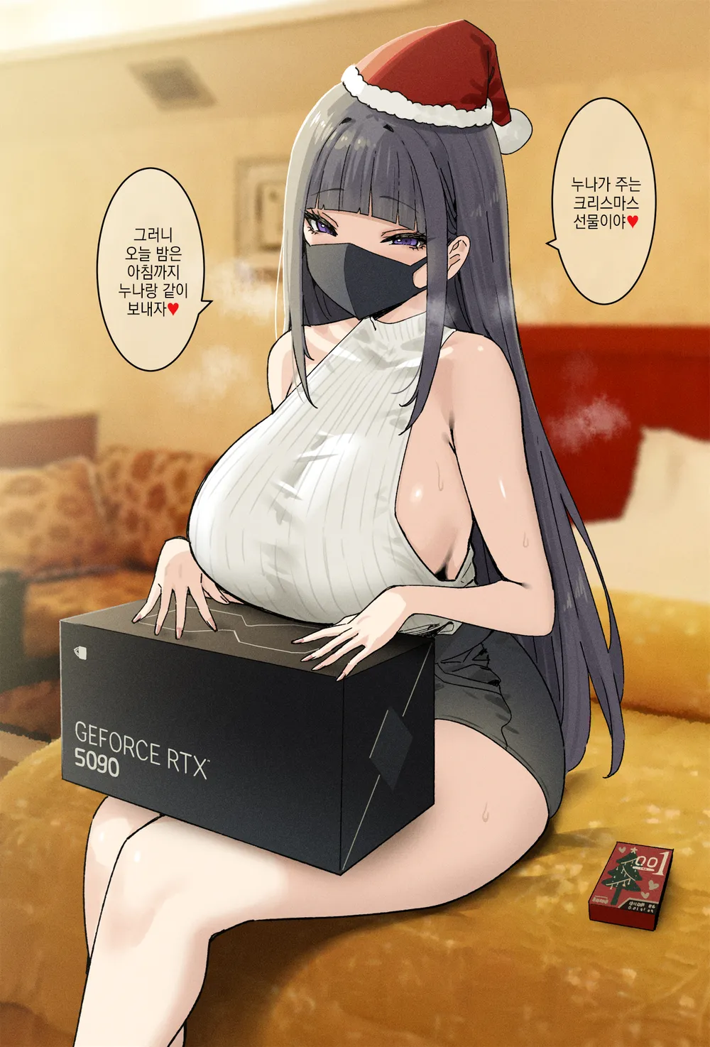 누나가 주는 크리스마스 선물