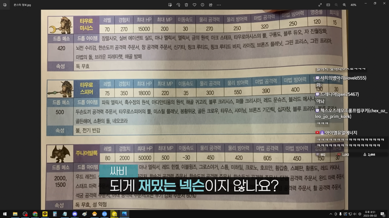 메이플 공식 가이드북 집필하신 「싸비」님을 모셨습니다. 우리가 몰랐던 비하인드 스토리 대방출 ㄷㄷㄷ 5-44 screenshot.png 옛날 게임 가이드북의 비밀