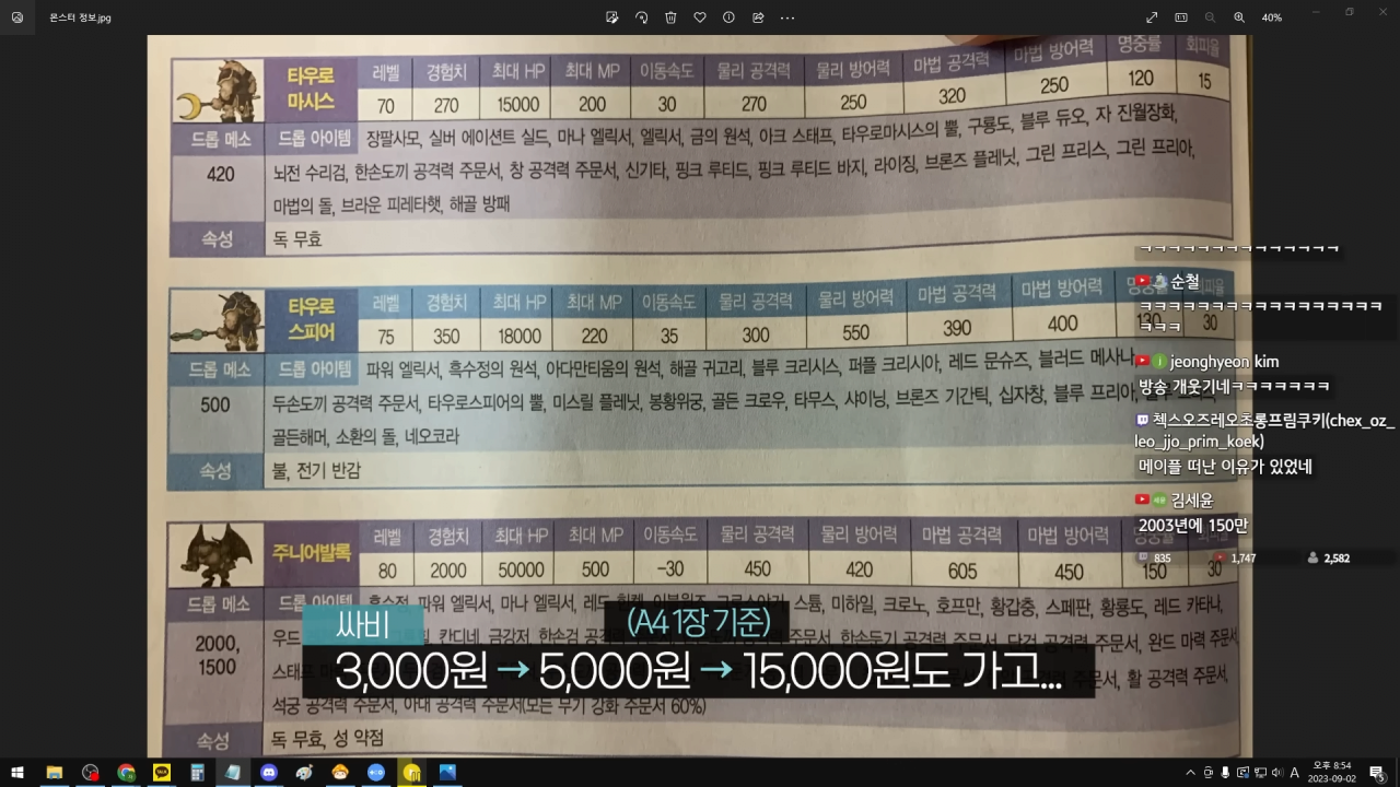 메이플 공식 가이드북 집필하신 「싸비」님을 모셨습니다. 우리가 몰랐던 비하인드 스토리 대방출 ㄷㄷㄷ 7-40 screenshot.png 옛날 게임 가이드북의 비밀