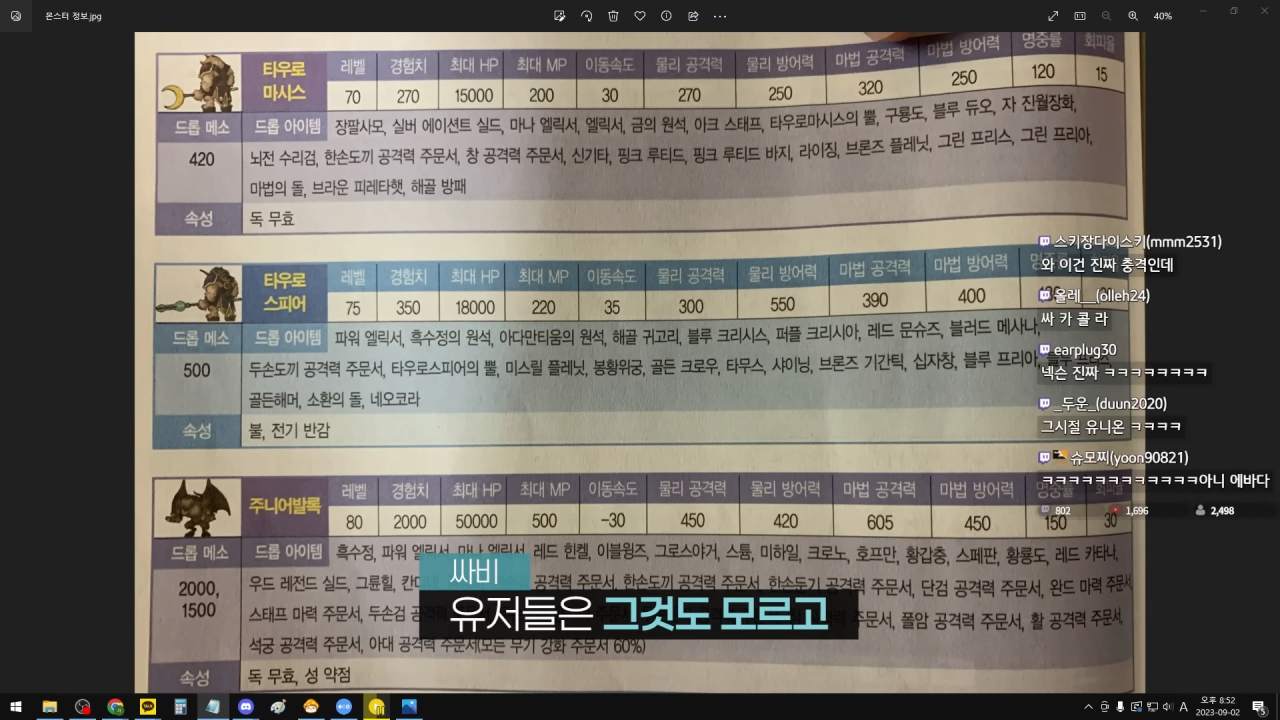 메이플 공식 가이드북 집필하신 「싸비」님을 모셨습니다. 우리가 몰랐던 비하인드 스토리 대방출 ㄷㄷㄷ 6-24 screenshot.png 옛날 게임 가이드북의 비밀