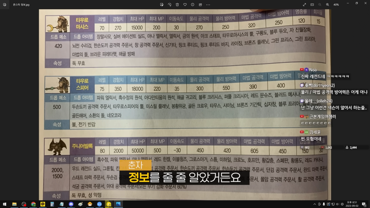 메이플 공식 가이드북 집필하신 「싸비」님을 모셨습니다. 우리가 몰랐던 비하인드 스토리 대방출 ㄷㄷㄷ 5-47 screenshot.png 옛날 게임 가이드북의 비밀