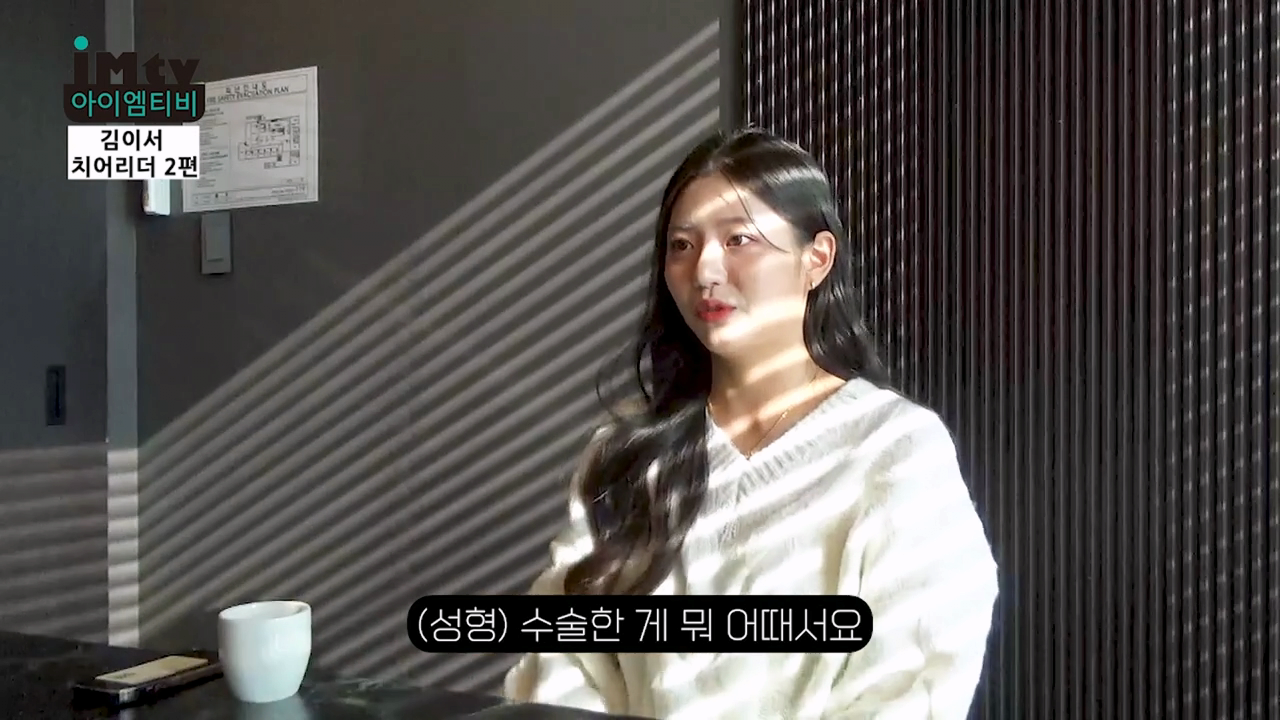 23.png 김이서 치어리더 : 네 여러분 저 성형했습니다