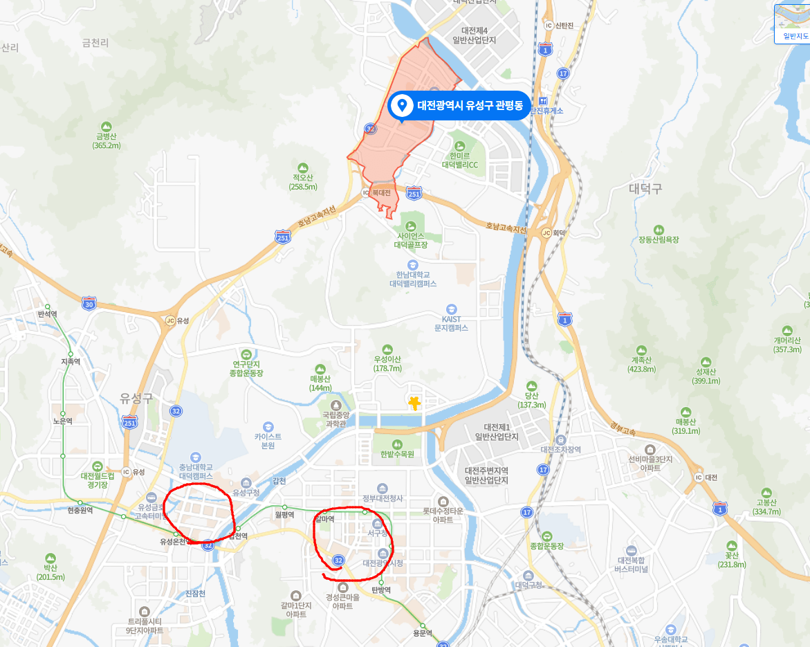 image.png 정보)요즘 핫한 관평동에 대해 알아보자