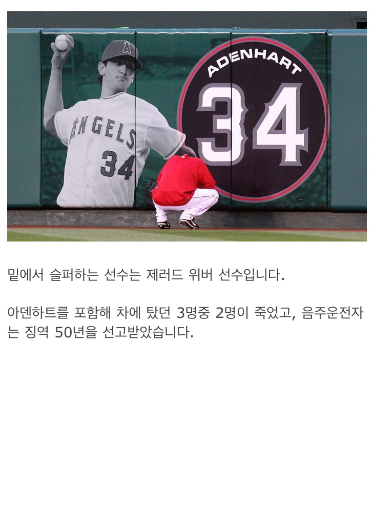 선수생활중 사망한 야구선수들 - 꾸르