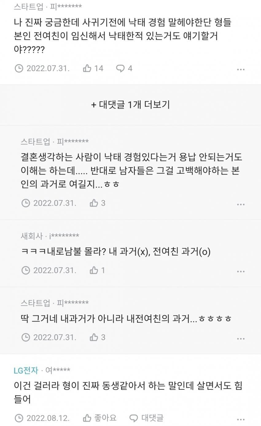 1679215205 (2).jpg 여친의 과거 낙태 경험을 알게된 블라인드남 jpg