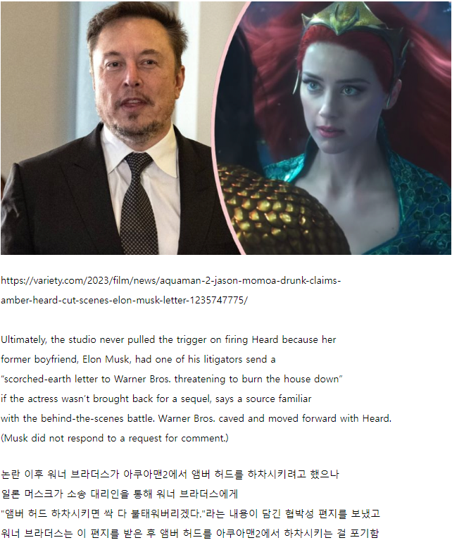 image.png 일론 머스크: 앰버 허드 하차시키면 불태워 버리겠다