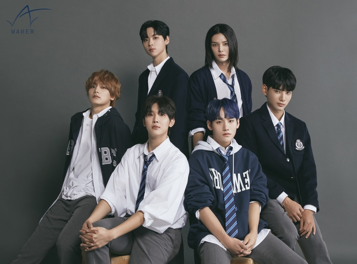 신예 보이그룹 웨이커(WAKER). 하울링 엔터테인먼트 제공