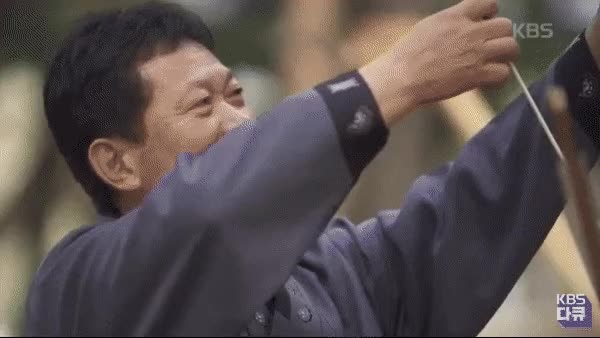 양궁 장혜진 선수의 국궁 체험 - 꾸르