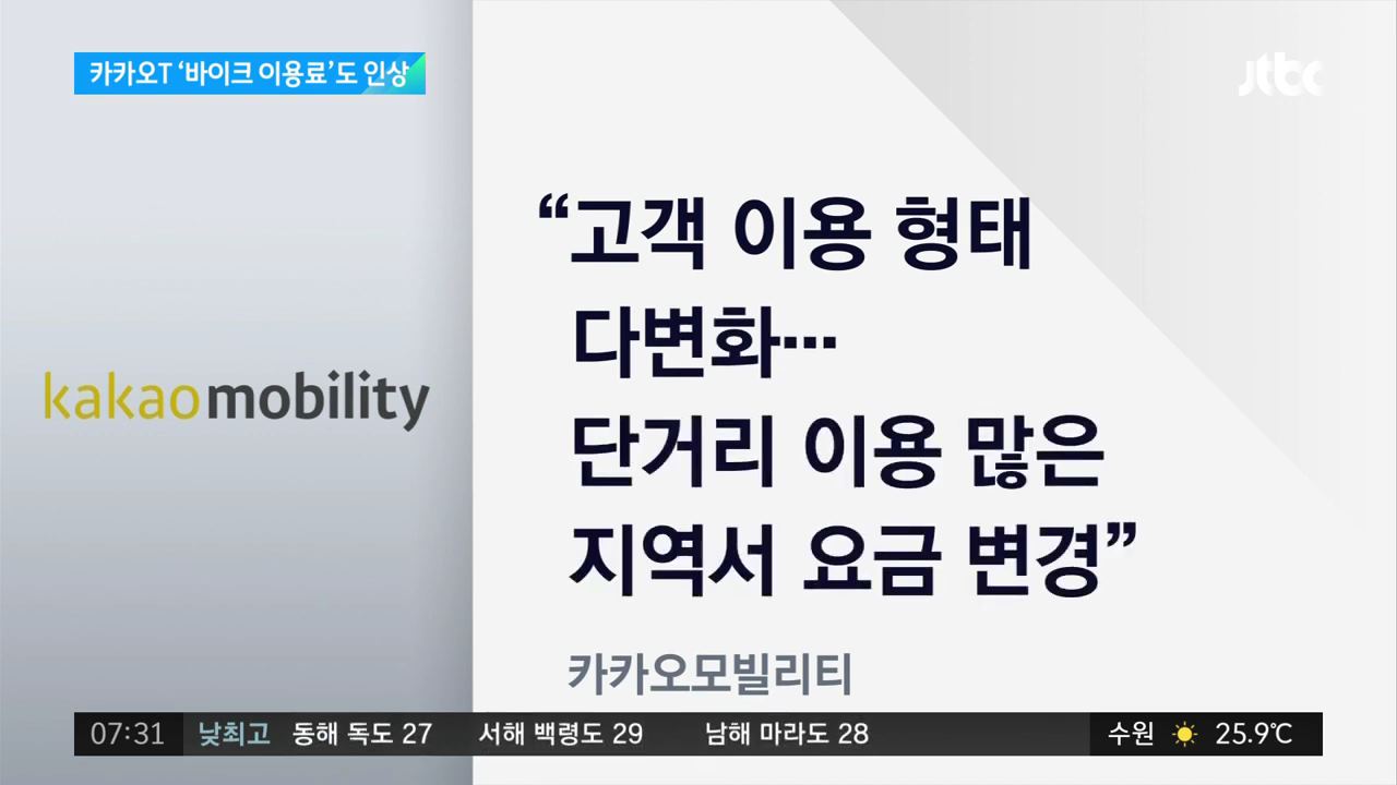 잇따라 요금 인상에 나선 카카오 택시 - 꾸르