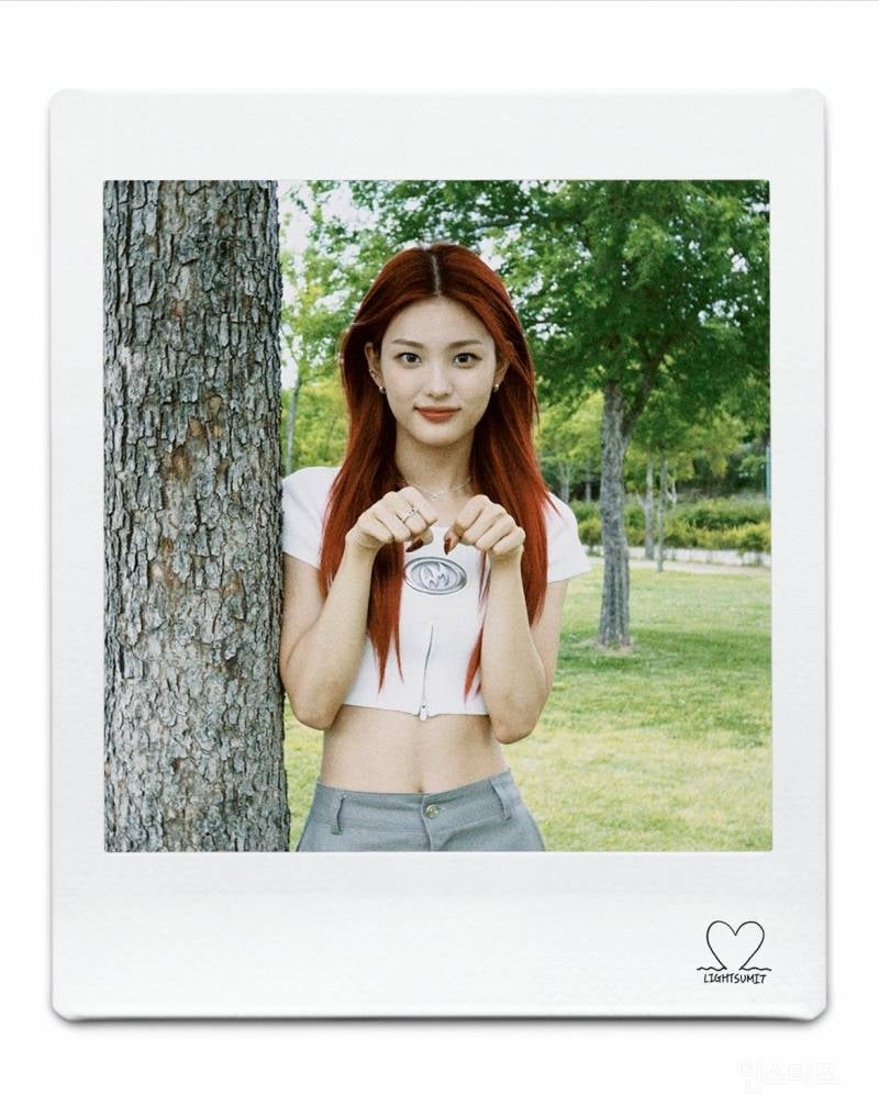 머리카락이 빨갛게 자란다는 한 여돌 인스타 업로드 jpg | 인스티즈