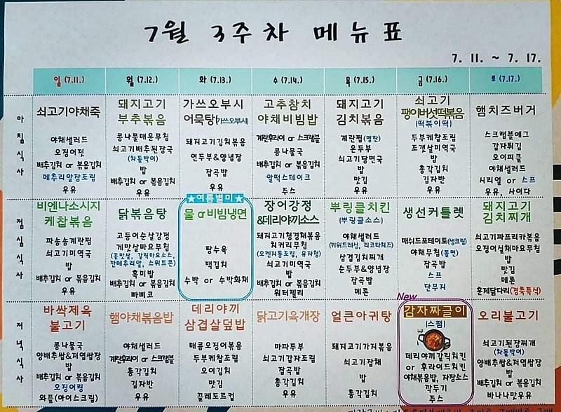 민간급식업체 시범선정 부대 급식 근황 - 꾸르