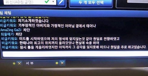 그 시절 레전드 롤 채팅 모음..