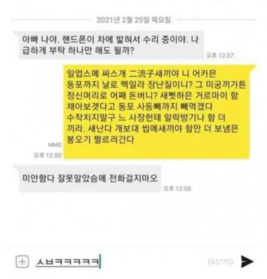 IMG_5596.png 조선족도 당황한 미러링 문자..JPG