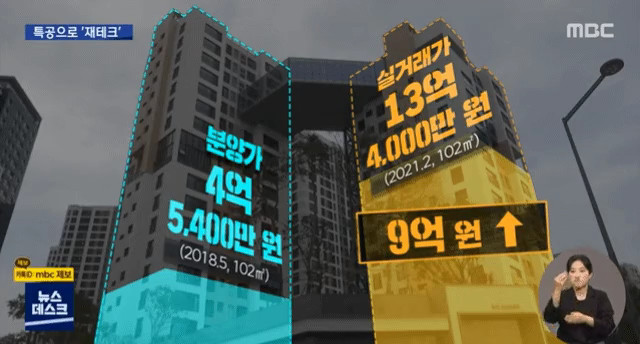특별 공급으로 재산 불린 직원들 - 꾸르