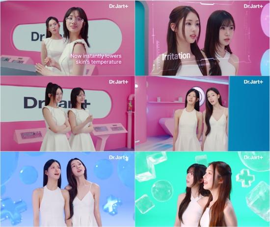 이프아이, 글로벌 뷰티 브랜드와 만났다…청량+고급 비주얼 완성