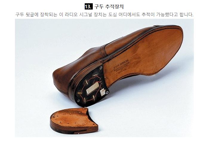 냉전시대 스파이 장비들 - 꾸르