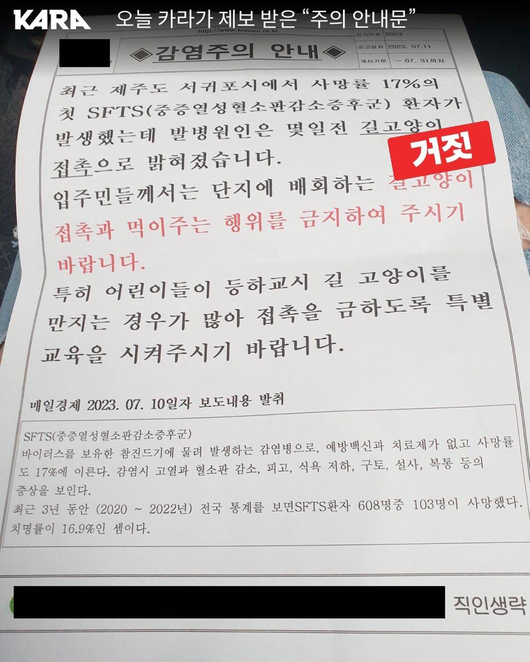 길고양이를 단순히 만진다고 SFTS에 감염되지 않습니다 | 인스티즈