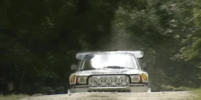 Watch an Angry Group B Peugeot 205 T16 Rip Through the Forest 차와 사람 모두 괴물이었던 시대 GROUP B