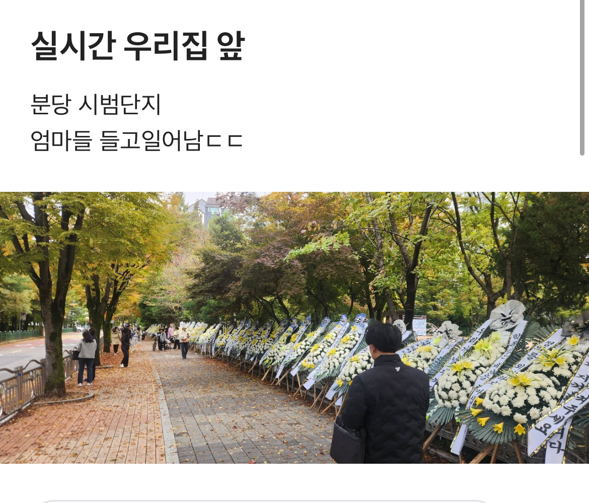 서현초 학폭 사건에 시위를 시작한 분당 맘카페